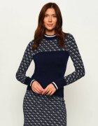 Guess Guler înalt AUBREY | Slim Fit cu adaos de lână