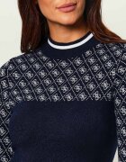 Guess Guler înalt AUBREY | Slim Fit cu adaos de lână