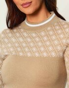 Guess Guler înalt AUBREY | Slim Fit cu adaos de lână