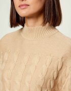 Guess Guler înalt ELSA | regular fit cu adaos de lână