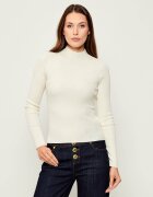 Guess Guler înalt JULIA | Slim Fit cu adaos de lână și cașmir