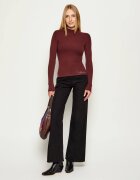 Guess Guler înalt JULIA | Slim Fit cu adaos de lână și cașmir