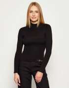Guess Guler înalt JULIA | Slim Fit cu adaos de lână și cașmir