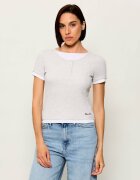 Guess Jeans Bluză Henley | Slim Fit