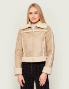 Guess Jeans Cojoc GJ FAUX | Cropped Fit | shearling