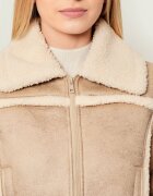 Guess Jeans Cojoc GJ FAUX | Cropped Fit | shearling