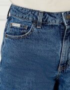 Guess Jeans De blugi pantaloni scurți | Regular Fit | cu adaos de in
