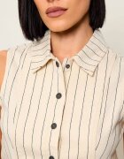 Guess Jeans De blugi vestă | Cropped Fit