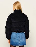 Guess Jeans Geacă | Cropped Fit | catifea reiată