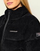 Guess Jeans Geacă | Cropped Fit | catifea reiată