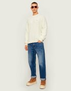 Guess Jeans Pulover | Relaxed fit cu adaos de lână