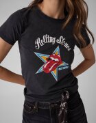 Guess Jeans Tricou Rhinest | x Rolling Stones | Slim Fit