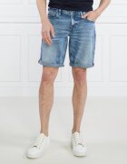 Guess Pantaloni scurți SONNY SHORT | Regular Fit | cu adaos de in