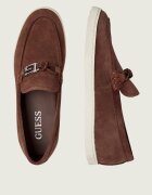 Guess Pantofi loafer HEAWS | piele întoarsă