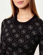 Guess Pulover RHINESTONES | Slim Fit cu adaos de lână