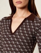 Guess Rochie AUBREY cu adaos de lână