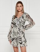 Guess Rochie cu cordon MARCELLE cu adaos de mătase