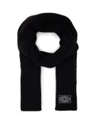 Guess Șal HUNTER RIBBED cu adaos de lână