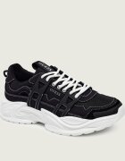 Guess Sneakers Bellu cu adaos de piele