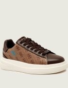 Guess Sneakers Elba cu adaos de piele