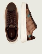 Guess Sneakers Elba cu adaos de piele