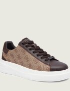 Guess Sneakers ELBA cu adaos de piele