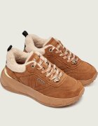 Guess Sneakers Facter2 | shearling | piele întoarsă