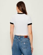 Guess Tricou GLOSSY | Cropped Fit