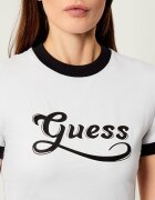 Guess Tricou GLOSSY | Cropped Fit