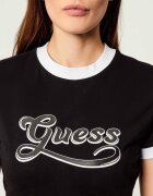 Guess Tricou GLOSSY | Cropped Fit