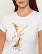 Guess Tricou LEOPARDTINI | Slim Fit