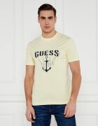 Guess Tricou Marine | Slim Fit