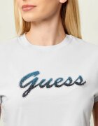 Guess Tricou SCRIPT | Cropped Fit