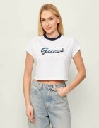 Guess Tricou SCRIPT | Cropped Fit