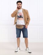 Guess Tricou SUNSET FLOWER | Slim Fit