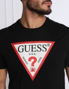 Guess Tricou TRI LOGO | Regular Fit