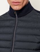 Herno De puf de lână geacă | Slim Fit cu adaos de mătase