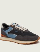 HOFF Sneakers City Chroma Anthracite | piele întoarsă
