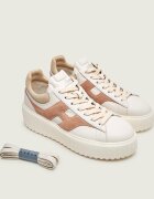 Hogan Teniși din piele H-STRIPES | piele întoarsă