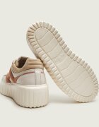 Hogan Teniși din piele H-STRIPES | piele întoarsă