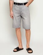HUGO Blue De blugi pantaloni scurți Skate | Straight fit