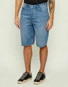 HUGO Blue De blugi pantaloni scurți Skate | Straight fit