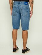 HUGO Blue De blugi pantaloni scurți Skate | Straight fit