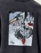 HUGO Blue Hanorac Classic Crew_B_6 | Oversize fit