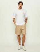 HUGO Blue Pantaloni scurți Gutwin262S | regular fit | mercerizat