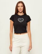 HUGO Blue Tricou Dichroma_B | Cropped Fit