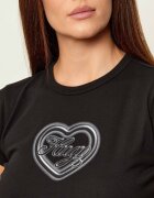 HUGO Blue Tricou Dichroma_B | Cropped Fit