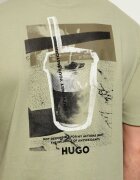 HUGO Blue Tricou Nurobos | regular fit