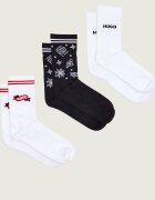 Hugo Bodywear Șosete 3-pack TATTOO