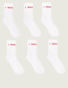 Hugo Bodywear Șosete 6-pack RIB LOGO